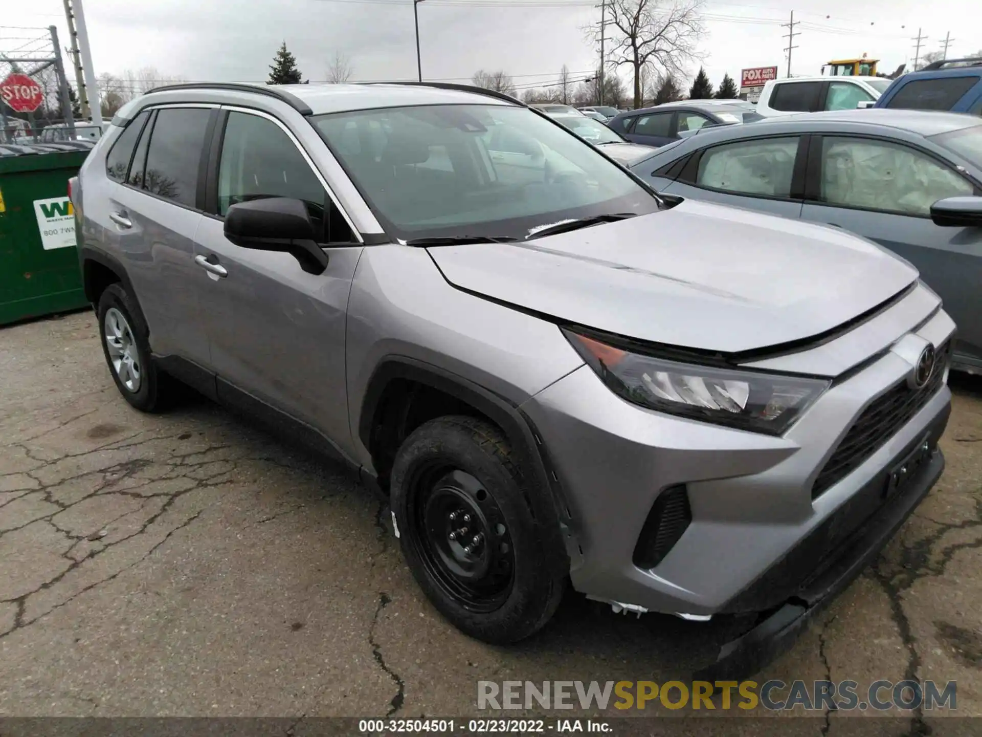 1 Photograph of a damaged car 2T3F1RFV9MC251309 TOYOTA RAV4 2021