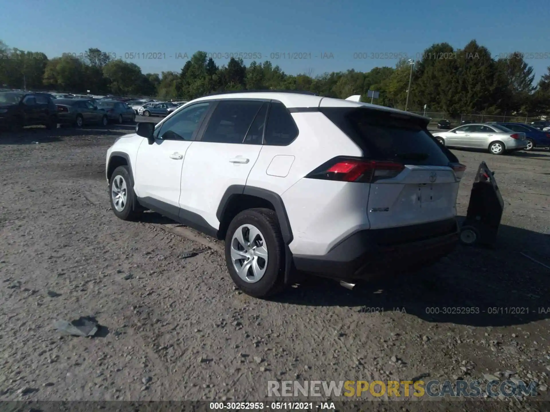 3 Photograph of a damaged car 2T3F1RFV9MW158448 TOYOTA RAV4 2021