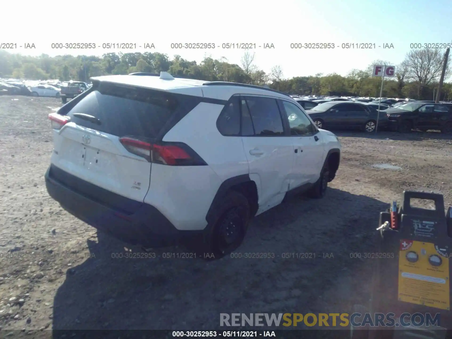 4 Photograph of a damaged car 2T3F1RFV9MW158448 TOYOTA RAV4 2021