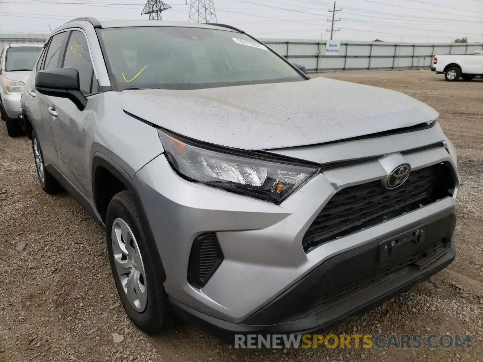 1 Photograph of a damaged car 2T3F1RFV9MW168476 TOYOTA RAV4 2021