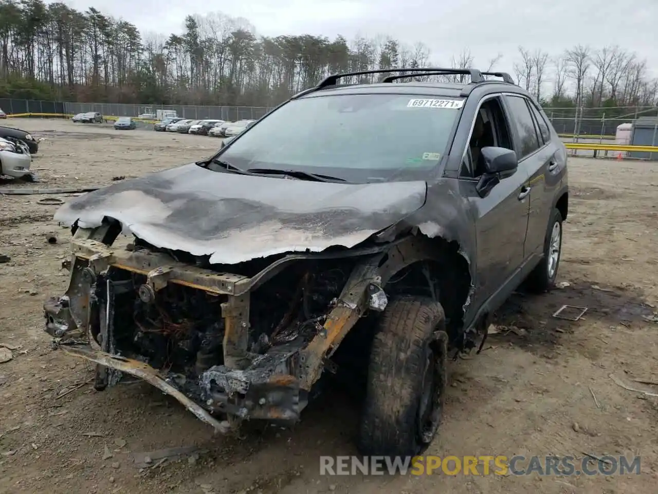 2 Photograph of a damaged car 2T3F1RFV9MW169417 TOYOTA RAV4 2021