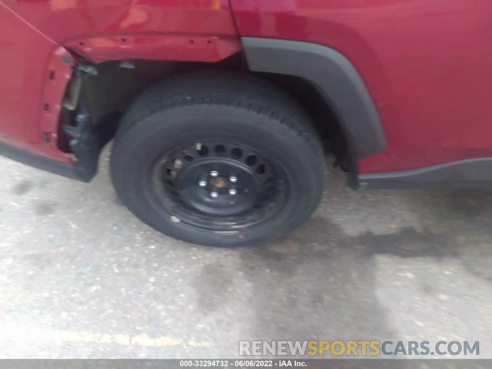 16 Photograph of a damaged car 2T3F1RFV9MW174388 TOYOTA RAV4 2021