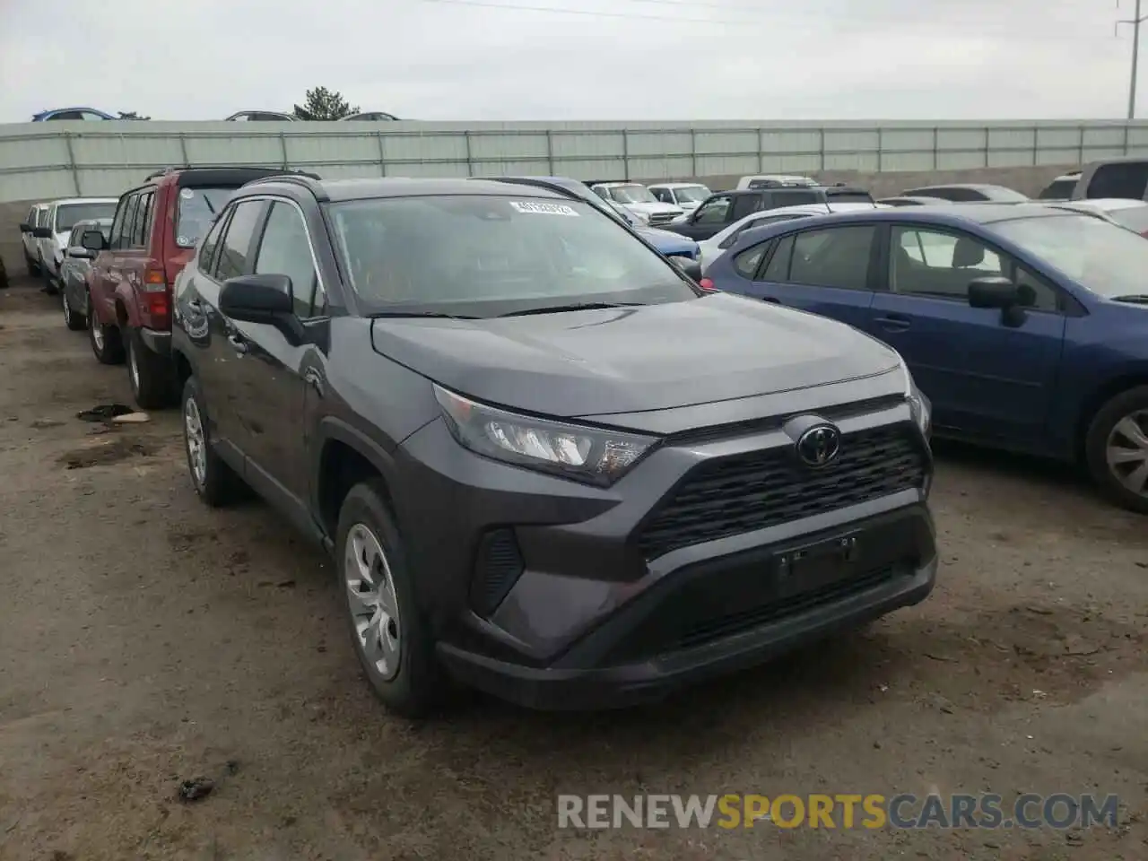 1 Photograph of a damaged car 2T3F1RFV9MW174441 TOYOTA RAV4 2021