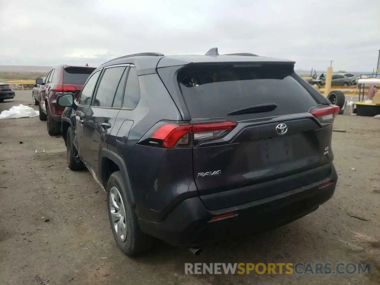 3 Photograph of a damaged car 2T3F1RFV9MW174441 TOYOTA RAV4 2021