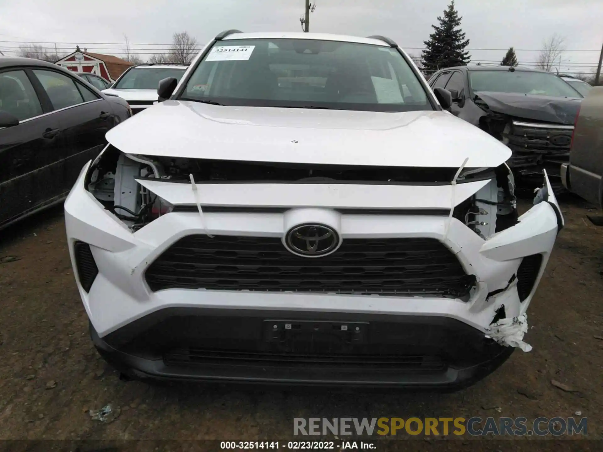 6 Photograph of a damaged car 2T3F1RFV9MW194415 TOYOTA RAV4 2021