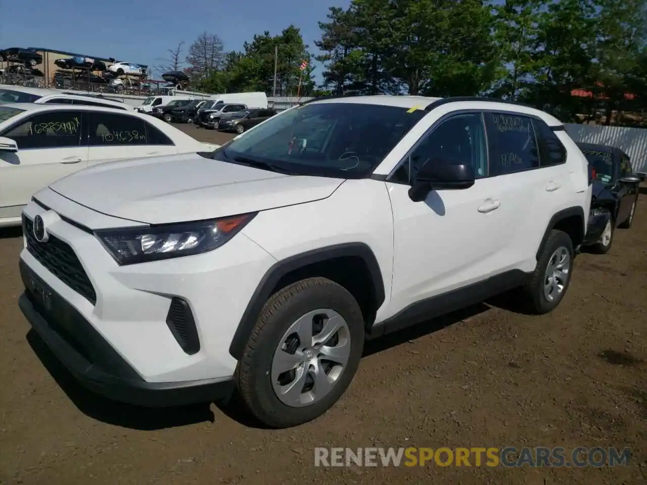 2 Photograph of a damaged car 2T3F1RFV9MW197587 TOYOTA RAV4 2021