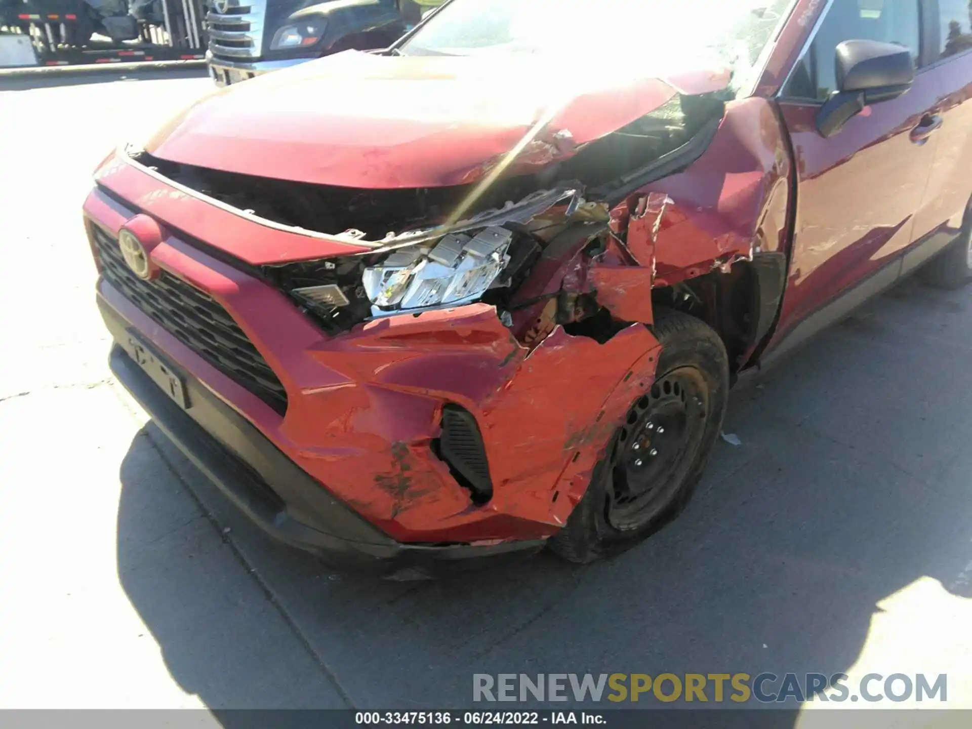 6 Photograph of a damaged car 2T3F1RFV9MW205509 TOYOTA RAV4 2021