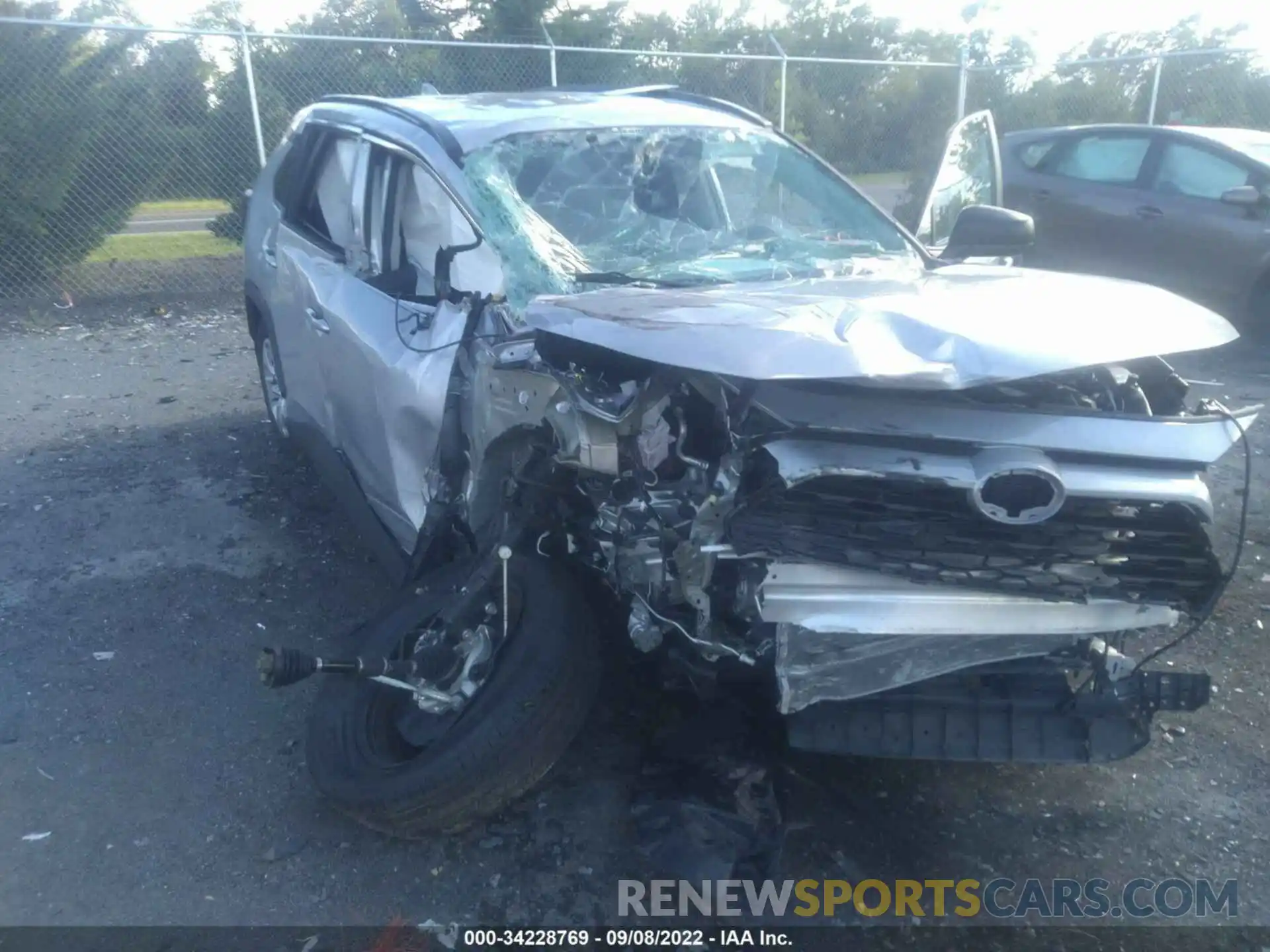 6 Photograph of a damaged car 2T3F1RFV9MW227719 TOYOTA RAV4 2021