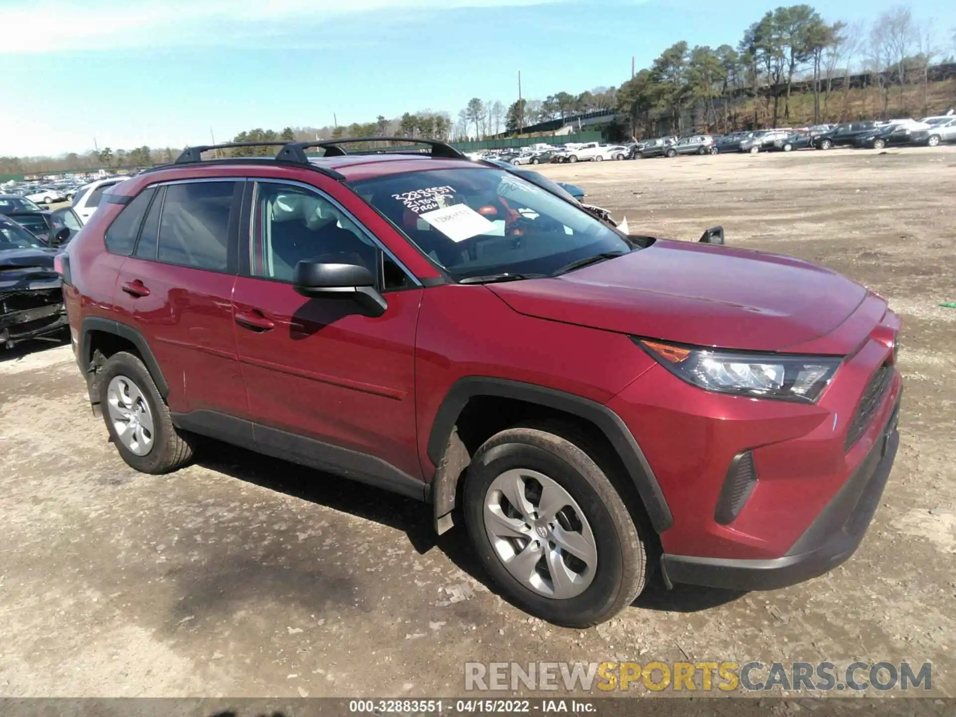 1 Photograph of a damaged car 2T3F1RFV9MW235576 TOYOTA RAV4 2021