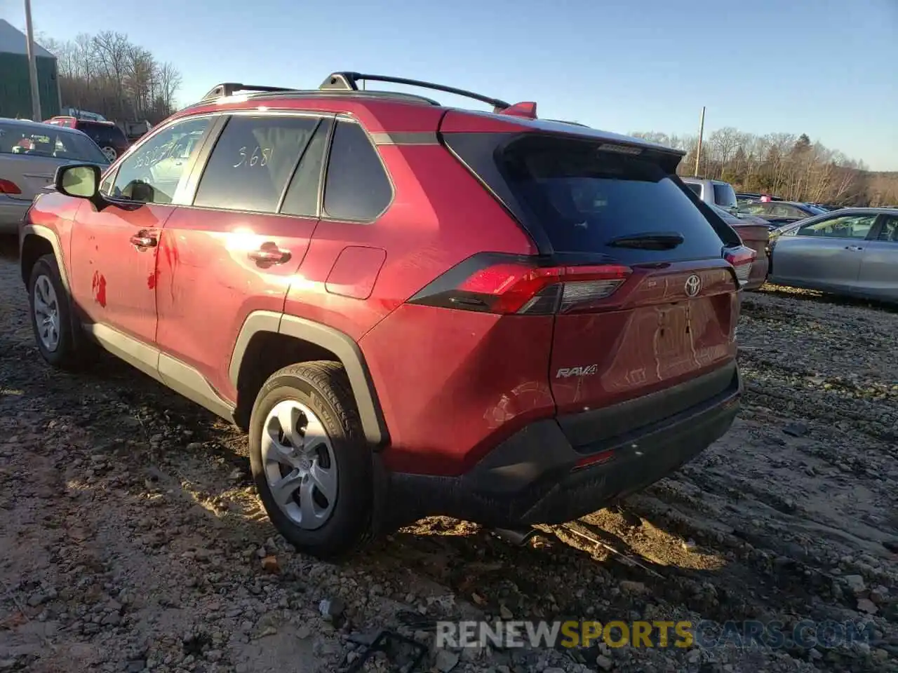 3 Photograph of a damaged car 2T3F1RFV9MW235951 TOYOTA RAV4 2021