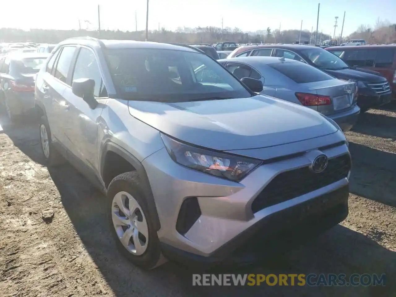 1 Photograph of a damaged car 2T3F1RFVXMC142468 TOYOTA RAV4 2021