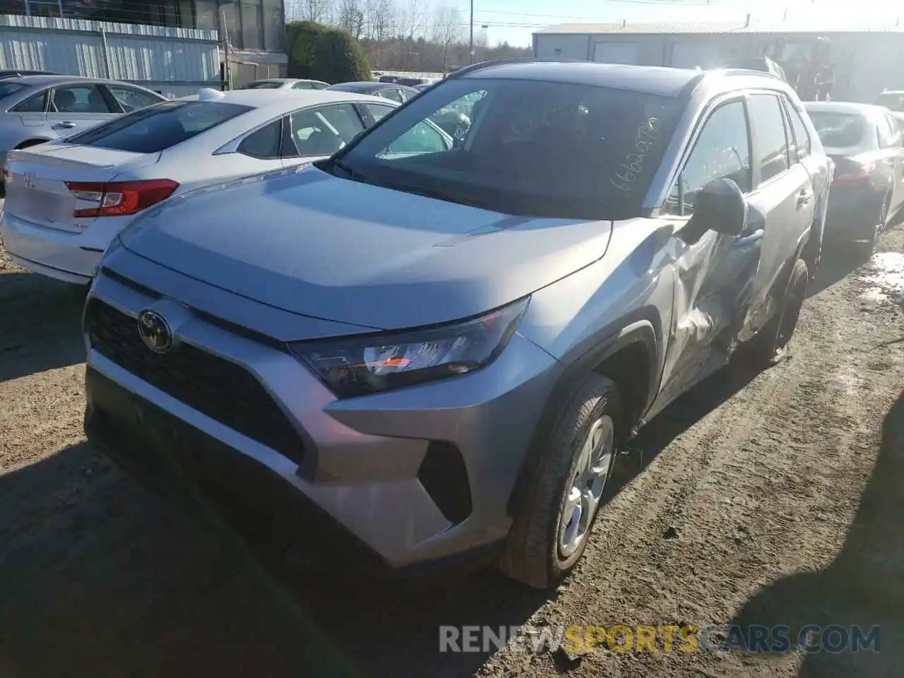 2 Photograph of a damaged car 2T3F1RFVXMC142468 TOYOTA RAV4 2021