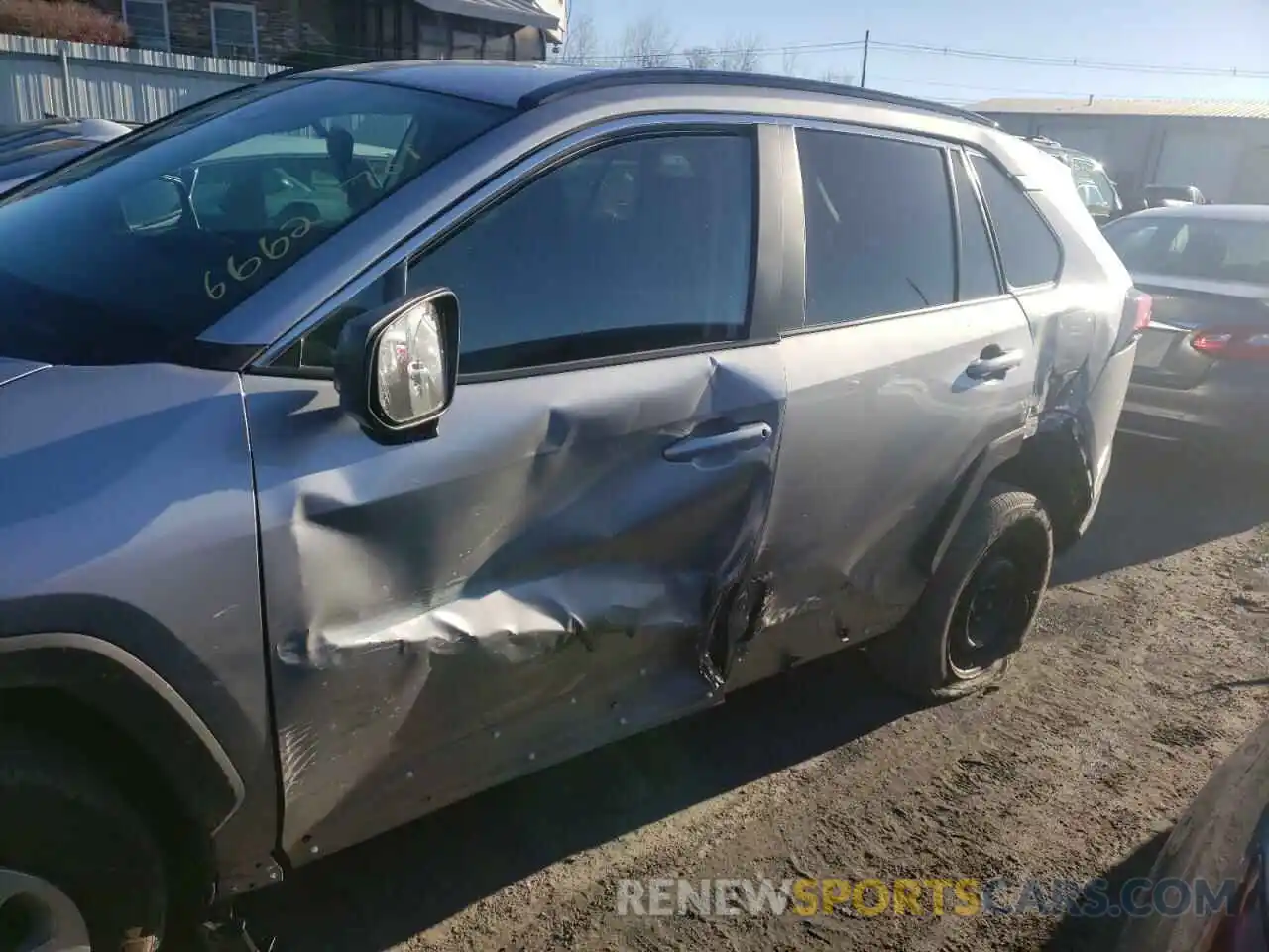 9 Photograph of a damaged car 2T3F1RFVXMC142468 TOYOTA RAV4 2021