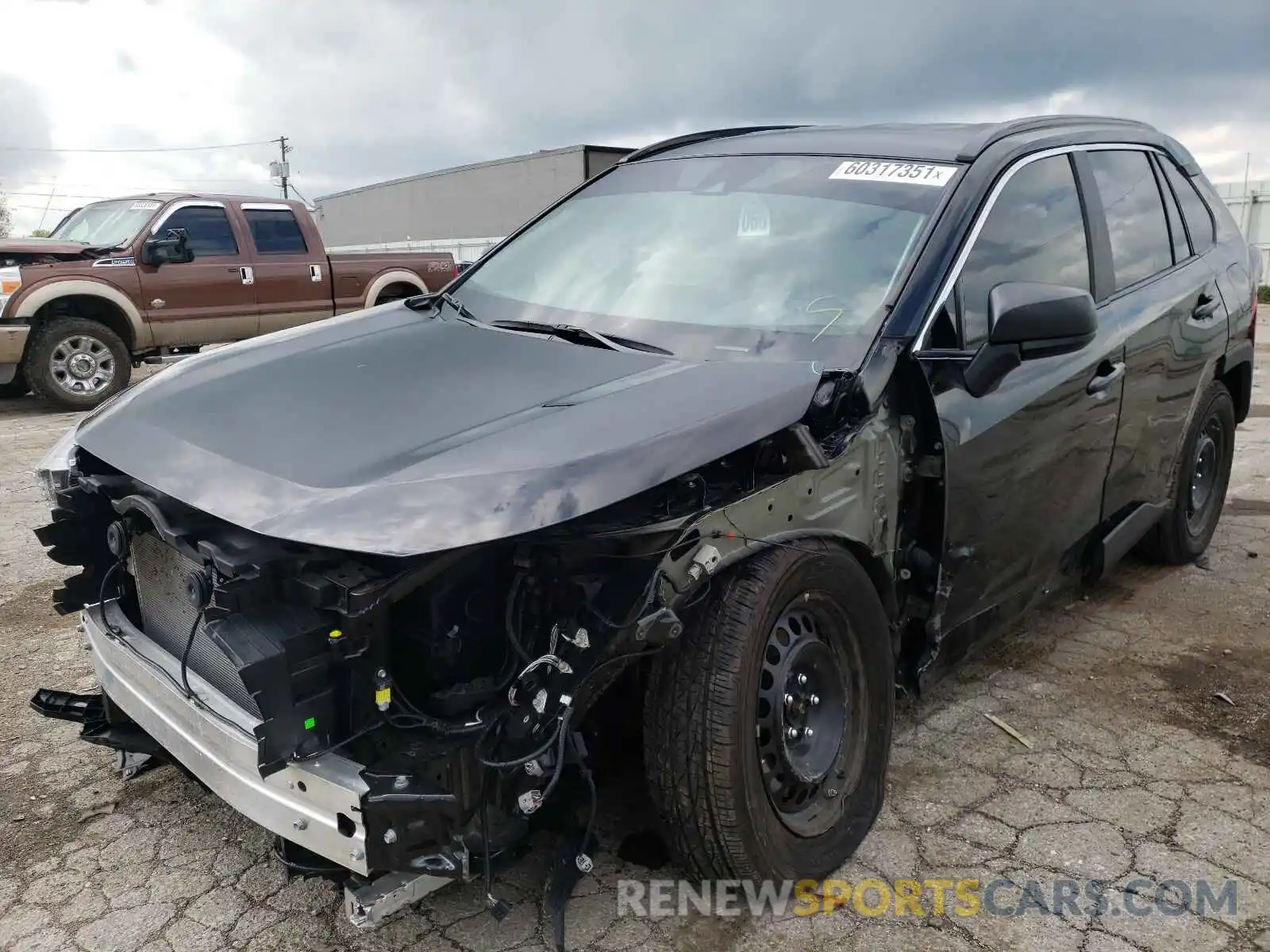 9 Photograph of a damaged car 2T3F1RFVXMC160582 TOYOTA RAV4 2021