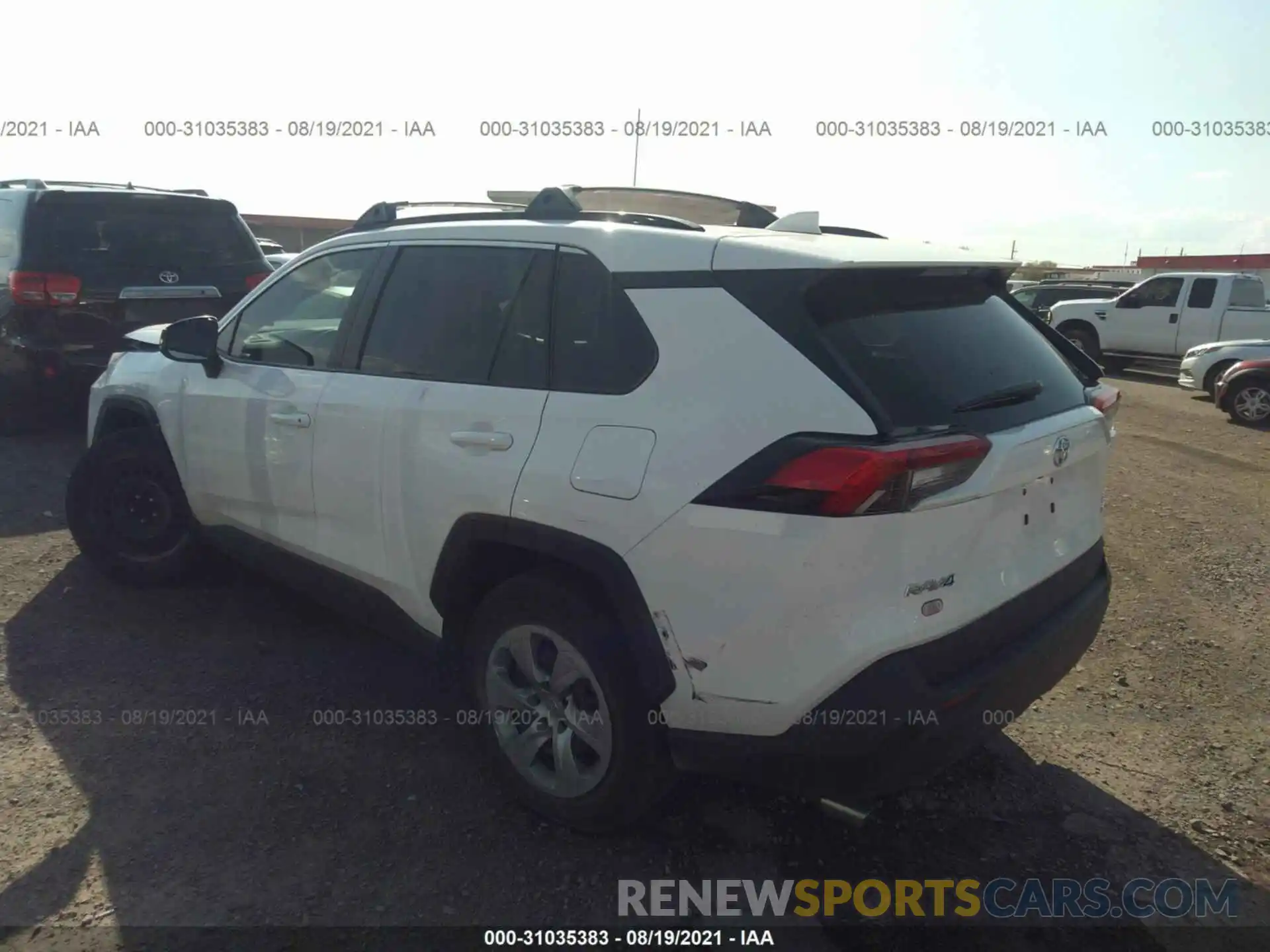 3 Photograph of a damaged car 2T3F1RFVXMC166382 TOYOTA RAV4 2021