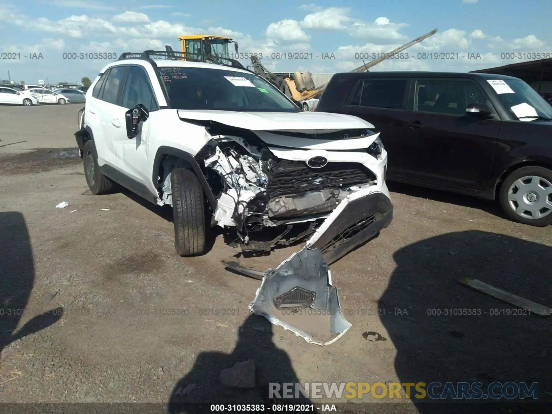 6 Photograph of a damaged car 2T3F1RFVXMC166382 TOYOTA RAV4 2021