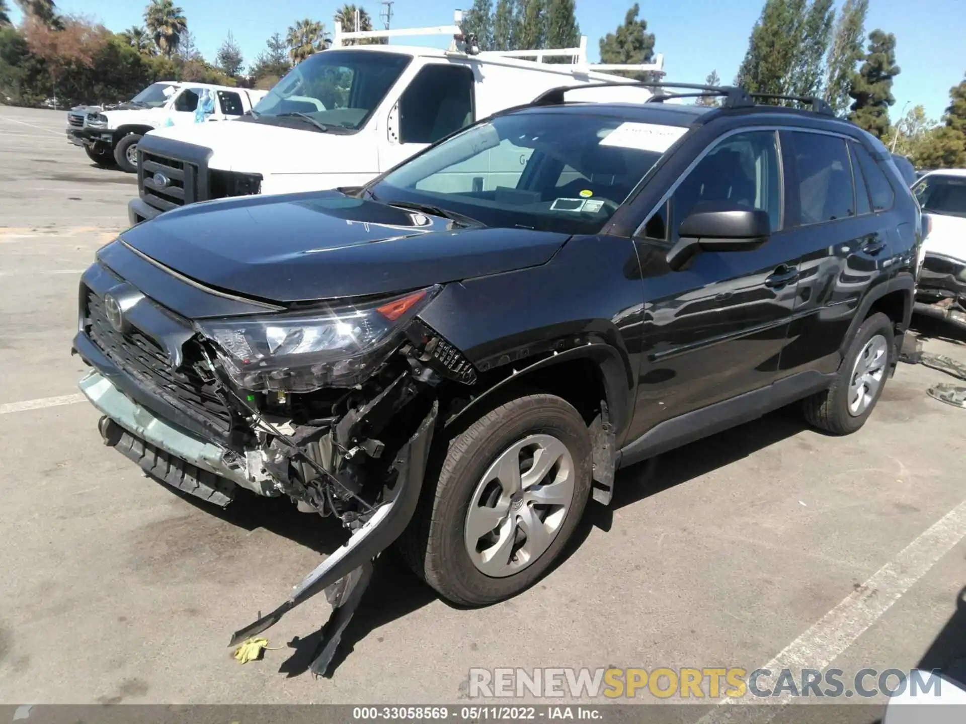 2 Photograph of a damaged car 2T3F1RFVXMC167354 TOYOTA RAV4 2021