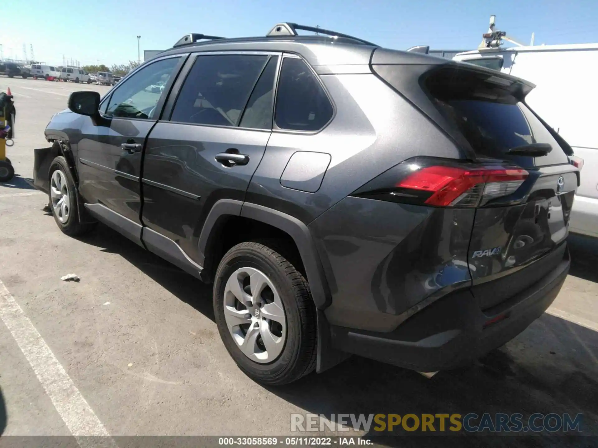 3 Фотография поврежденного автомобиля 2T3F1RFVXMC167354 TOYOTA RAV4 2021