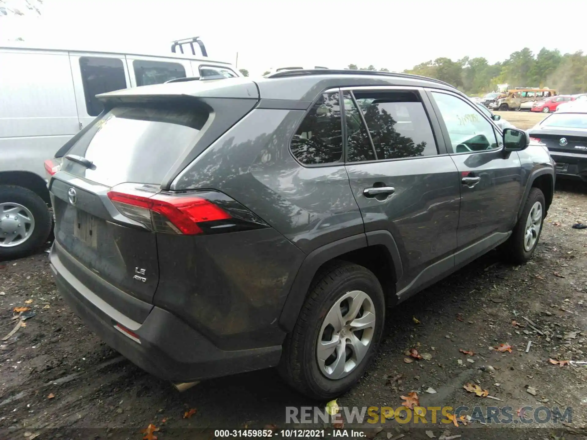 4 Фотография поврежденного автомобиля 2T3F1RFVXMC169542 TOYOTA RAV4 2021