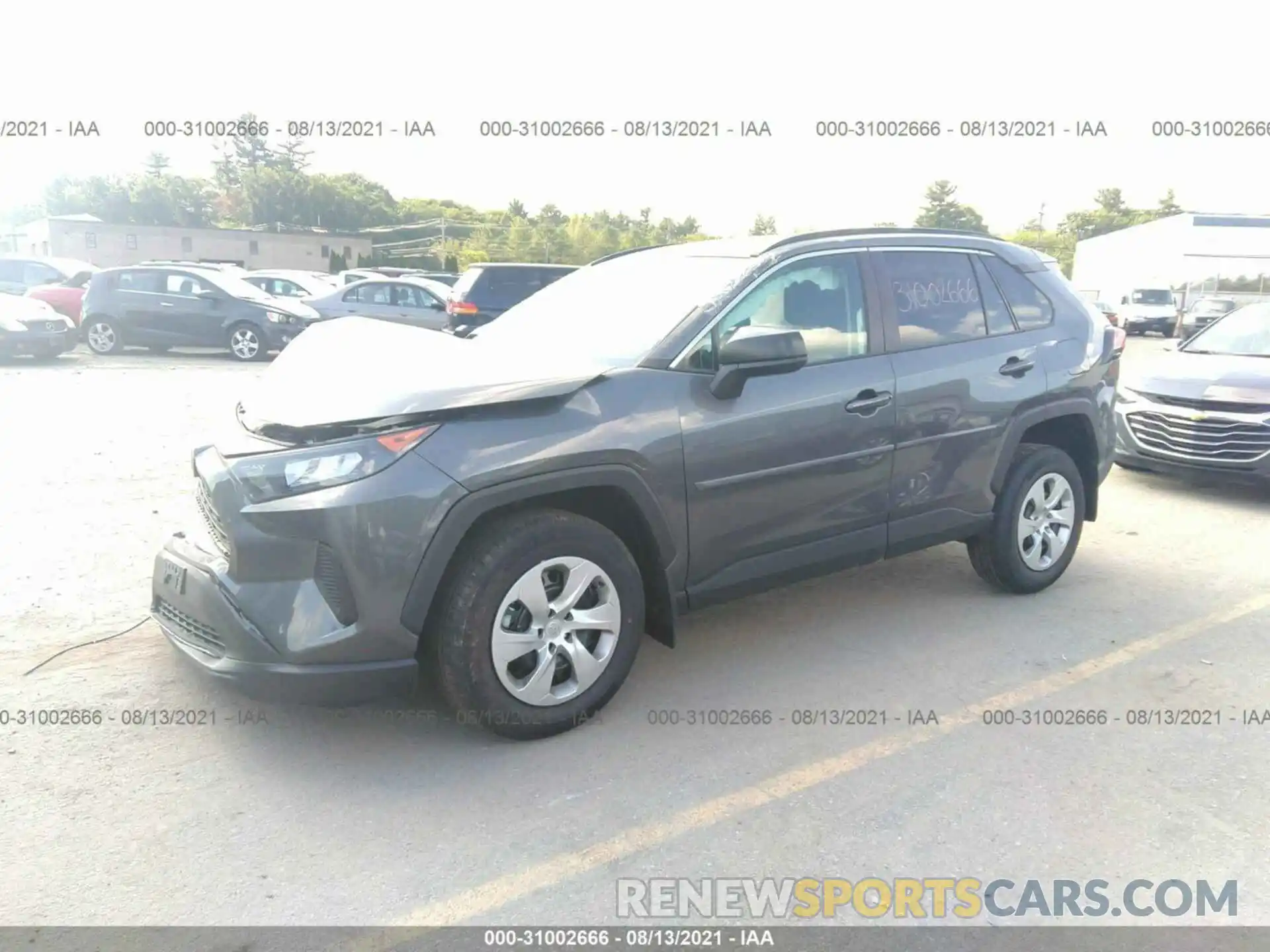 2 Photograph of a damaged car 2T3F1RFVXMC187619 TOYOTA RAV4 2021