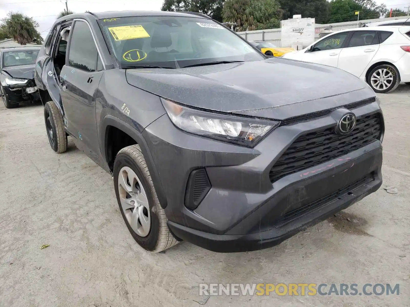 1 Photograph of a damaged car 2T3F1RFVXMC188494 TOYOTA RAV4 2021