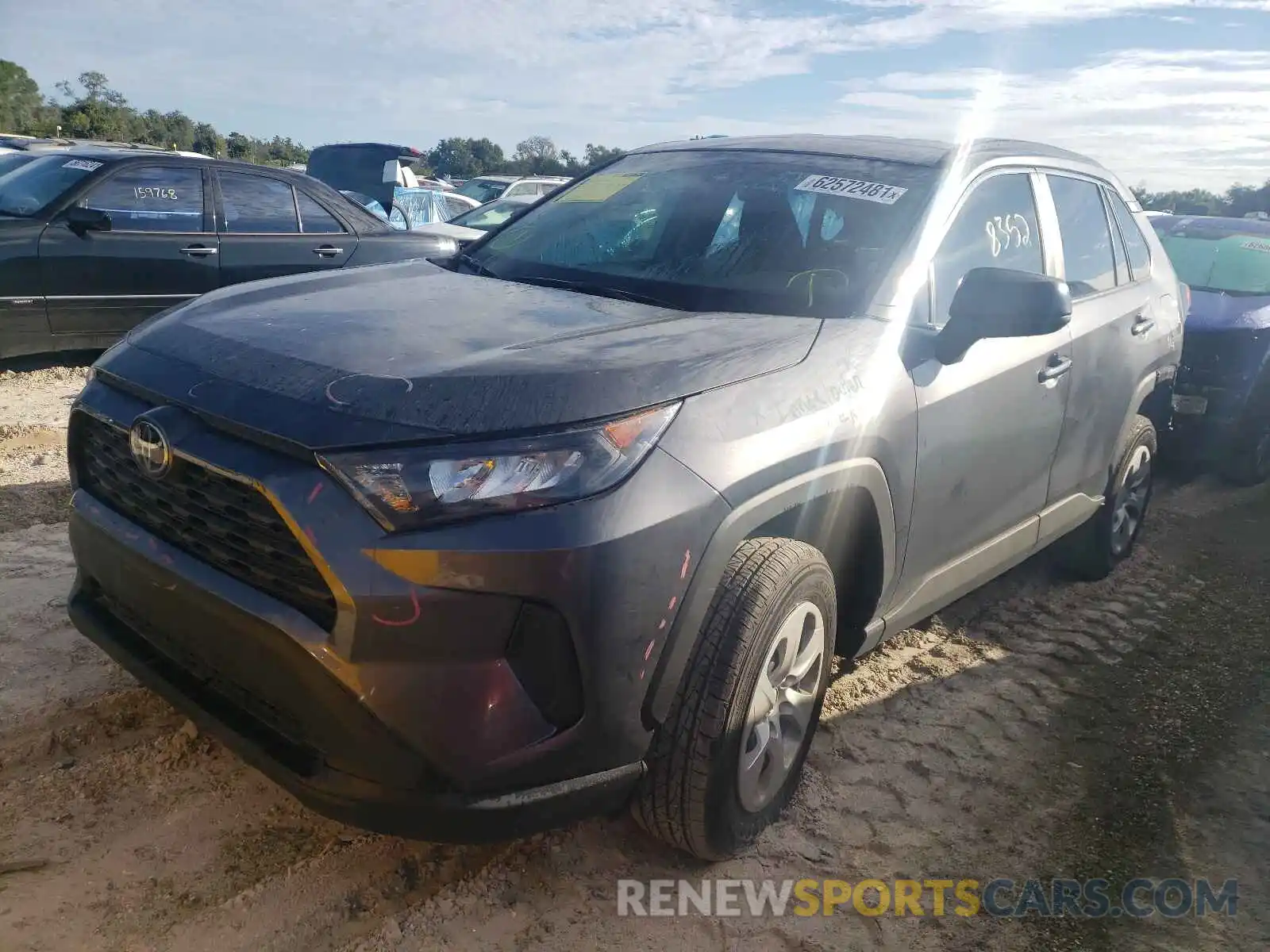 2 Photograph of a damaged car 2T3F1RFVXMC188494 TOYOTA RAV4 2021