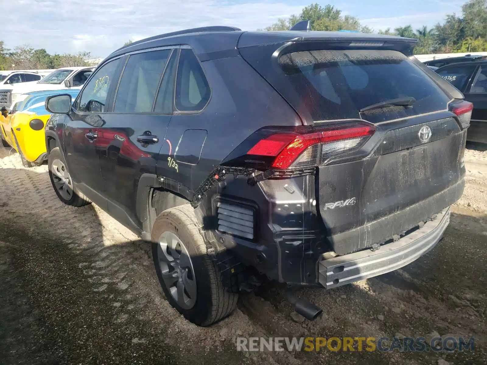 3 Photograph of a damaged car 2T3F1RFVXMC188494 TOYOTA RAV4 2021