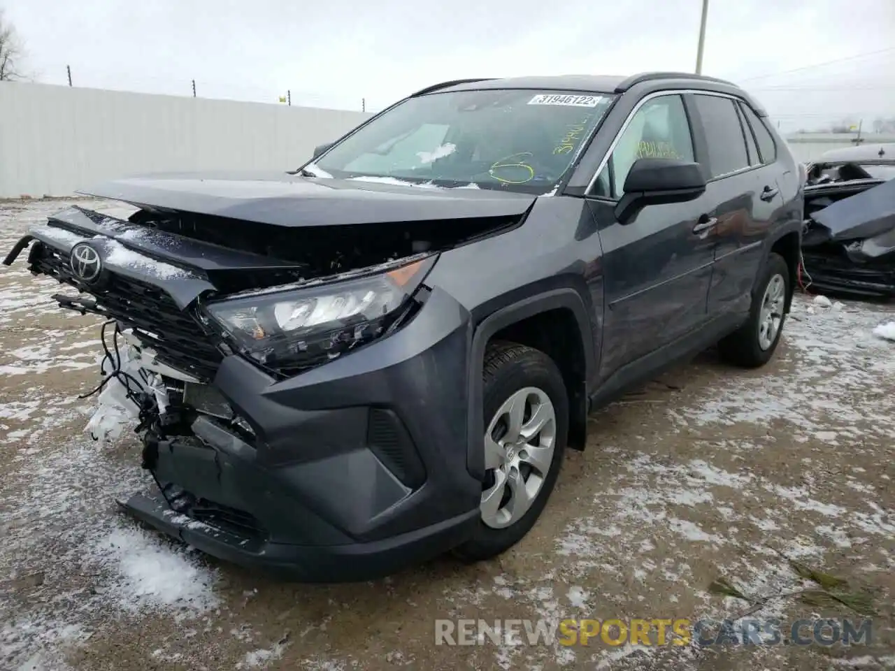 2 Photograph of a damaged car 2T3F1RFVXMC189497 TOYOTA RAV4 2021