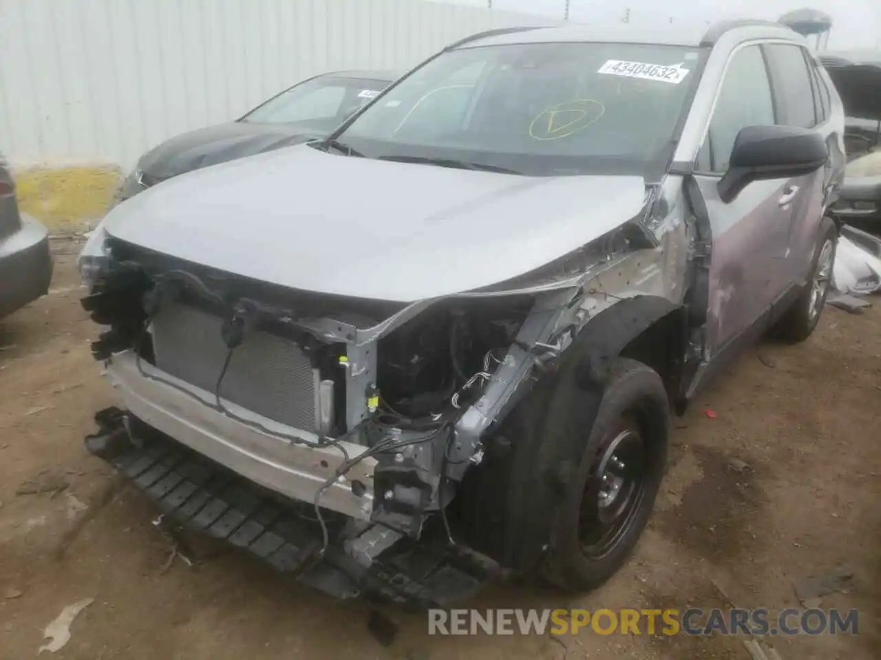 2 Photograph of a damaged car 2T3F1RFVXMC191010 TOYOTA RAV4 2021