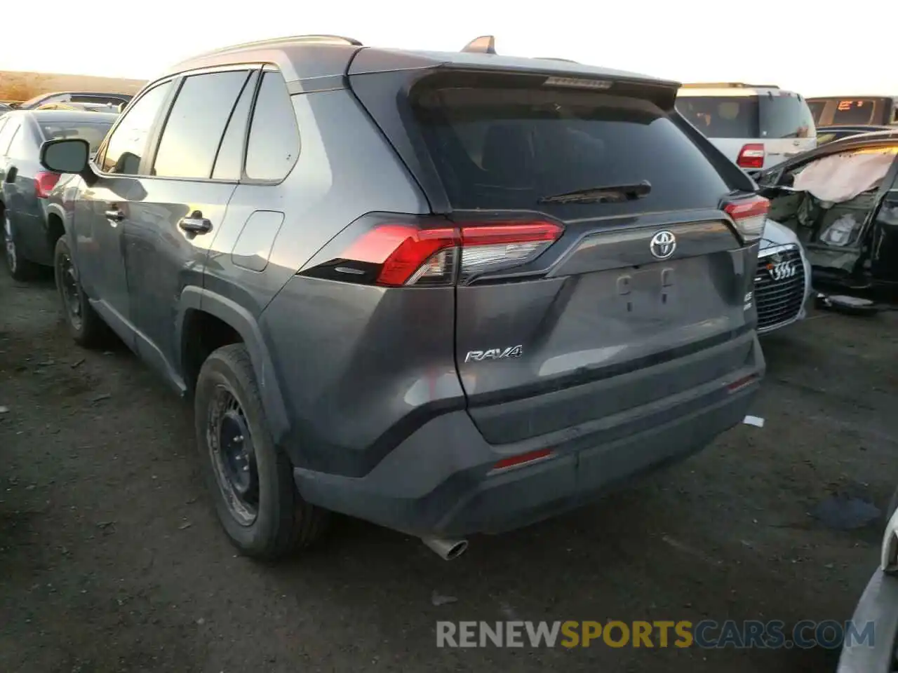 3 Photograph of a damaged car 2T3F1RFVXMC191086 TOYOTA RAV4 2021