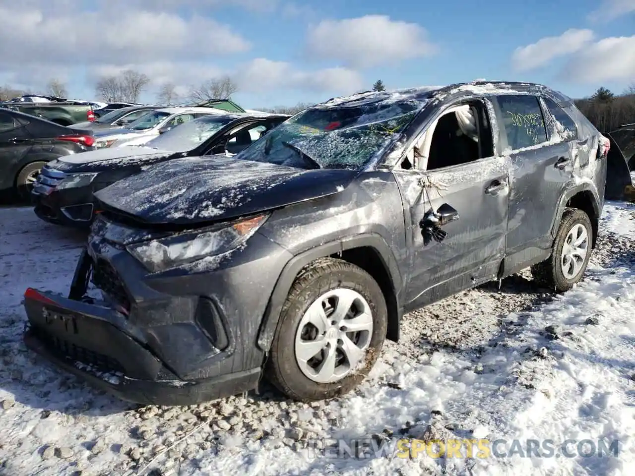 2 Photograph of a damaged car 2T3F1RFVXMC195543 TOYOTA RAV4 2021