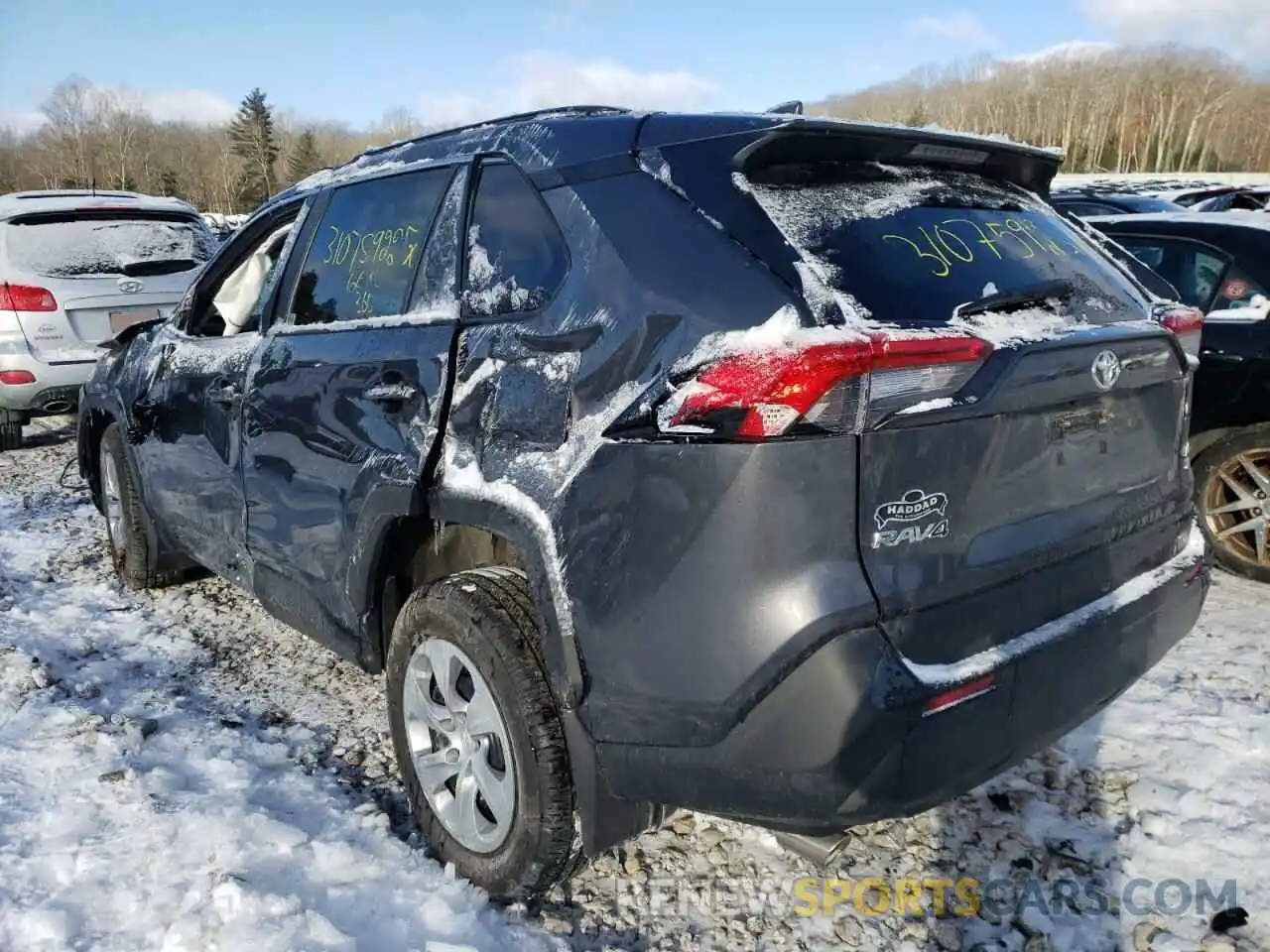 3 Photograph of a damaged car 2T3F1RFVXMC195543 TOYOTA RAV4 2021