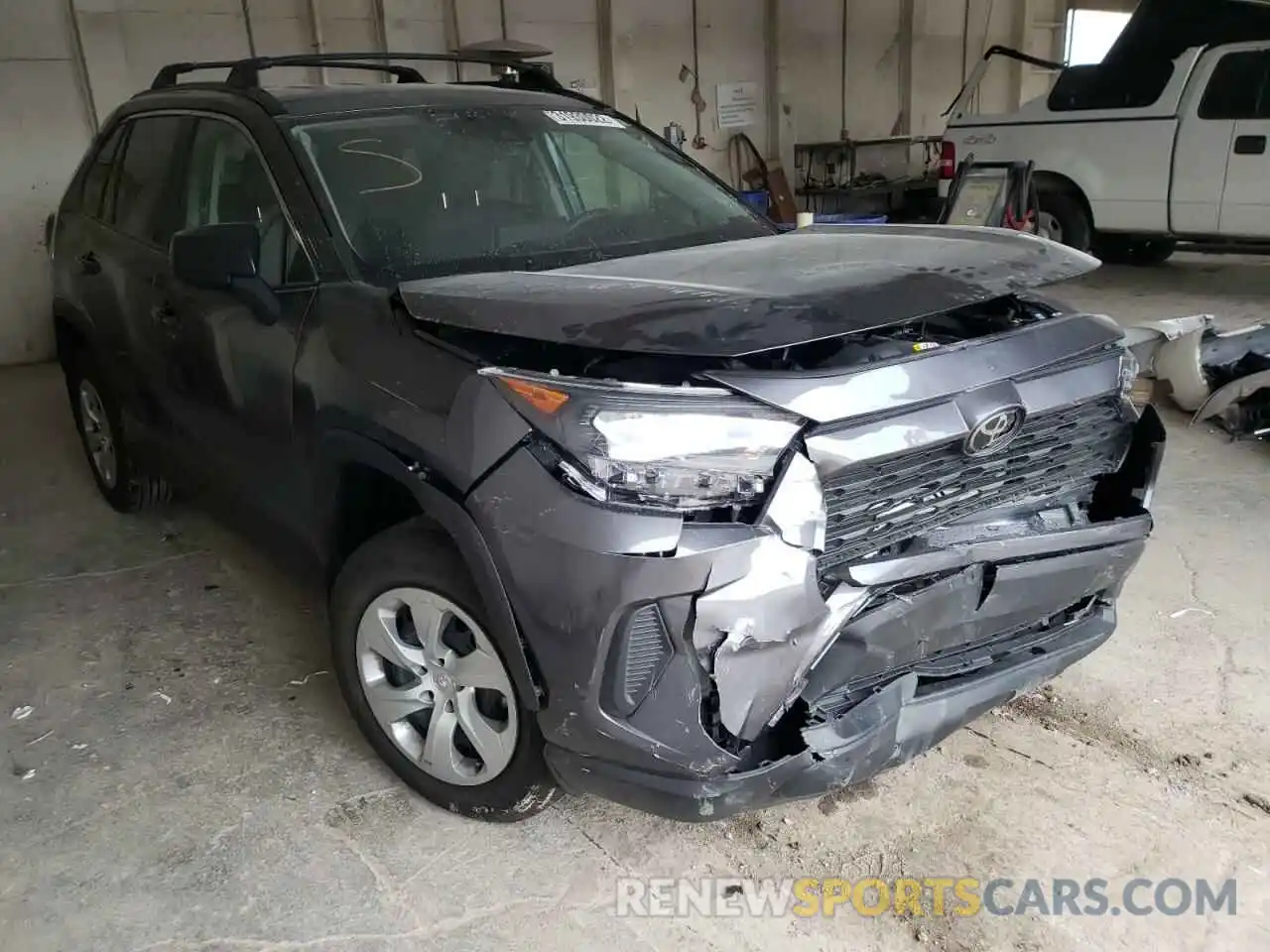 1 Photograph of a damaged car 2T3F1RFVXMC197308 TOYOTA RAV4 2021