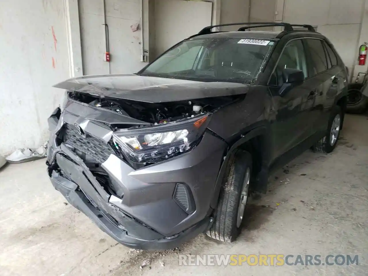 2 Photograph of a damaged car 2T3F1RFVXMC197308 TOYOTA RAV4 2021