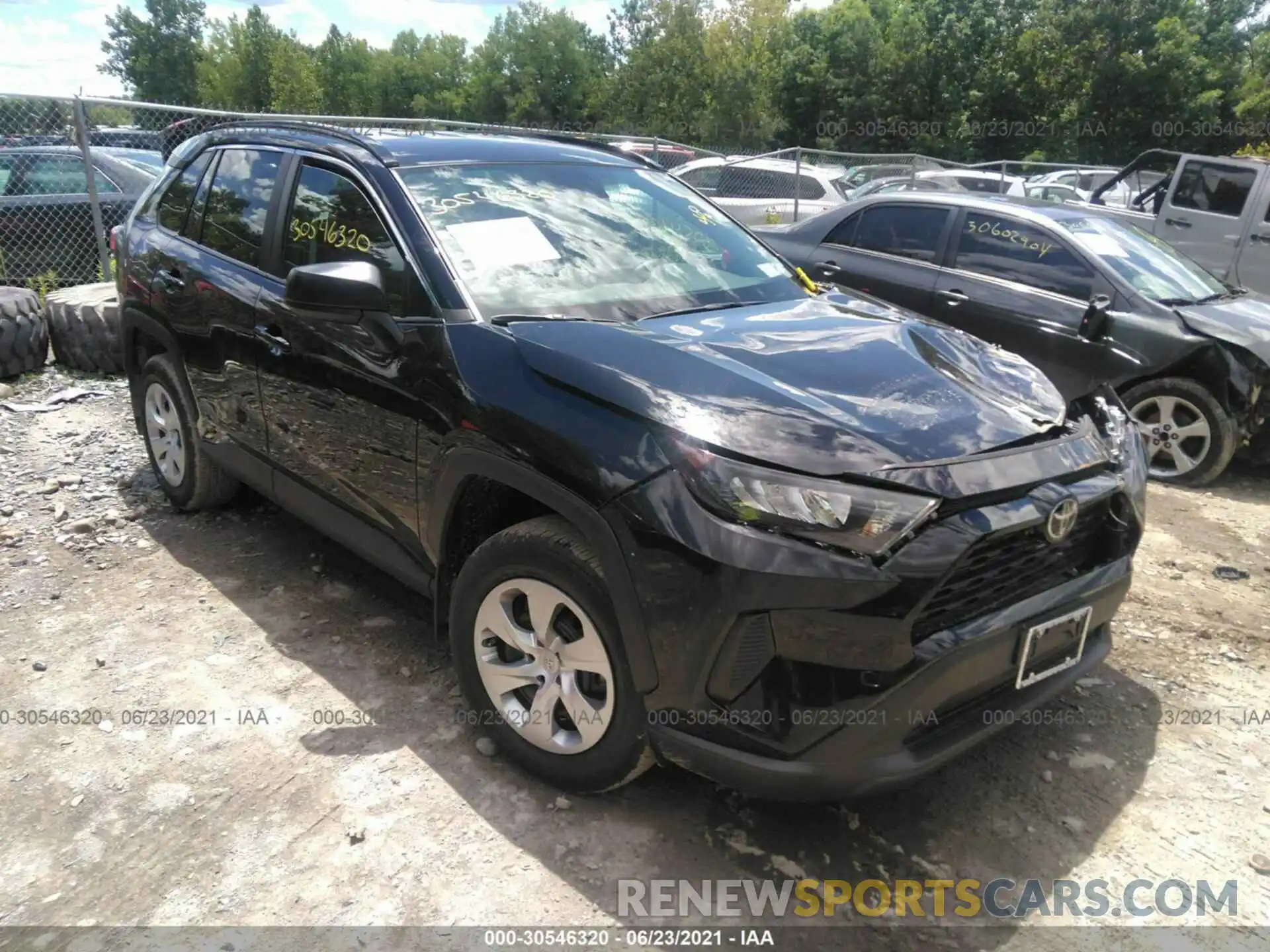 1 Фотография поврежденного автомобиля 2T3F1RFVXMC201079 TOYOTA RAV4 2021