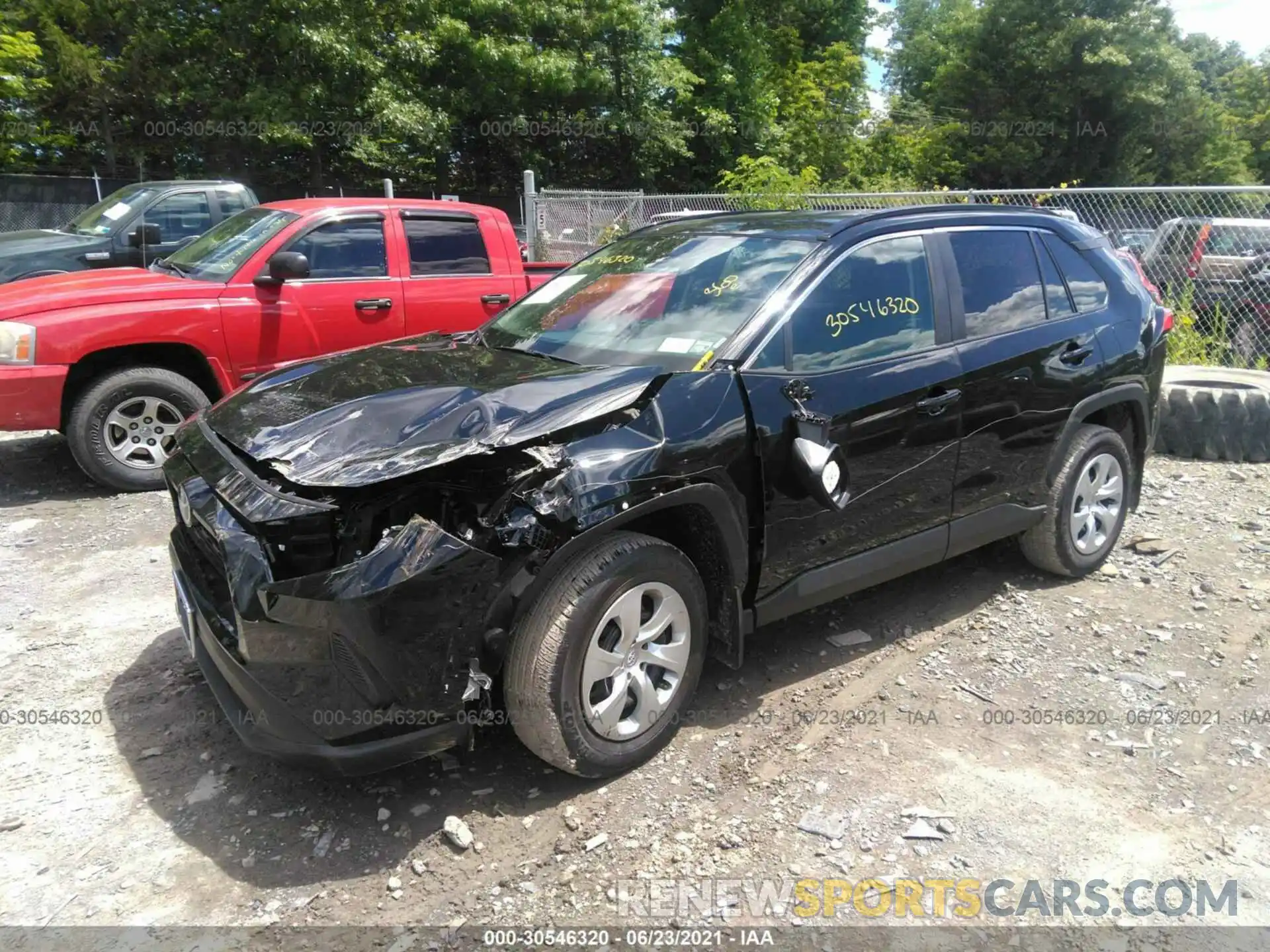 2 Photograph of a damaged car 2T3F1RFVXMC201079 TOYOTA RAV4 2021