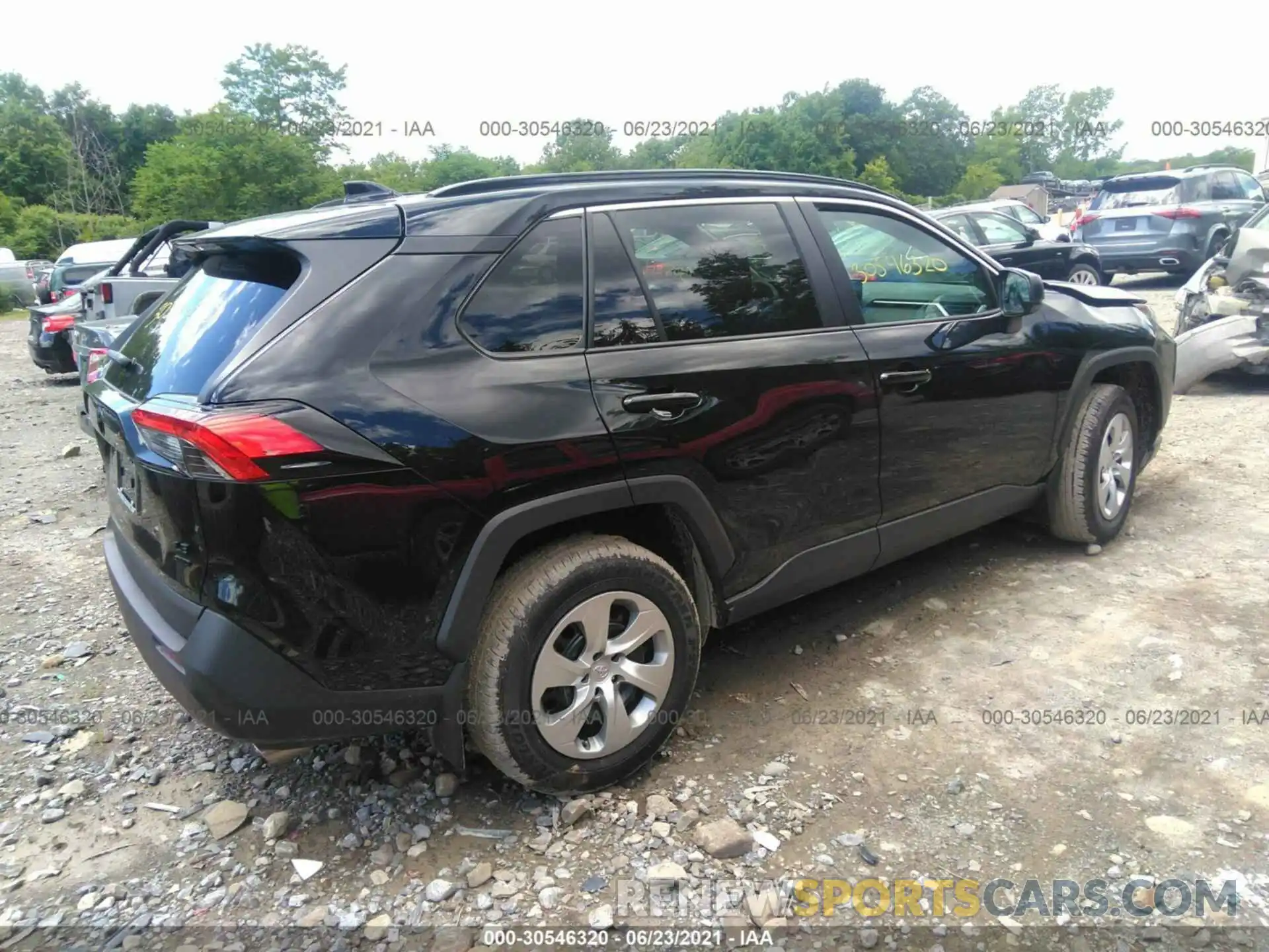 4 Photograph of a damaged car 2T3F1RFVXMC201079 TOYOTA RAV4 2021