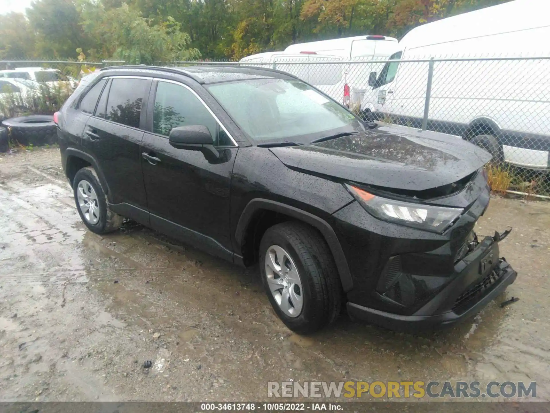 1 Photograph of a damaged car 2T3F1RFVXMC201678 TOYOTA RAV4 2021