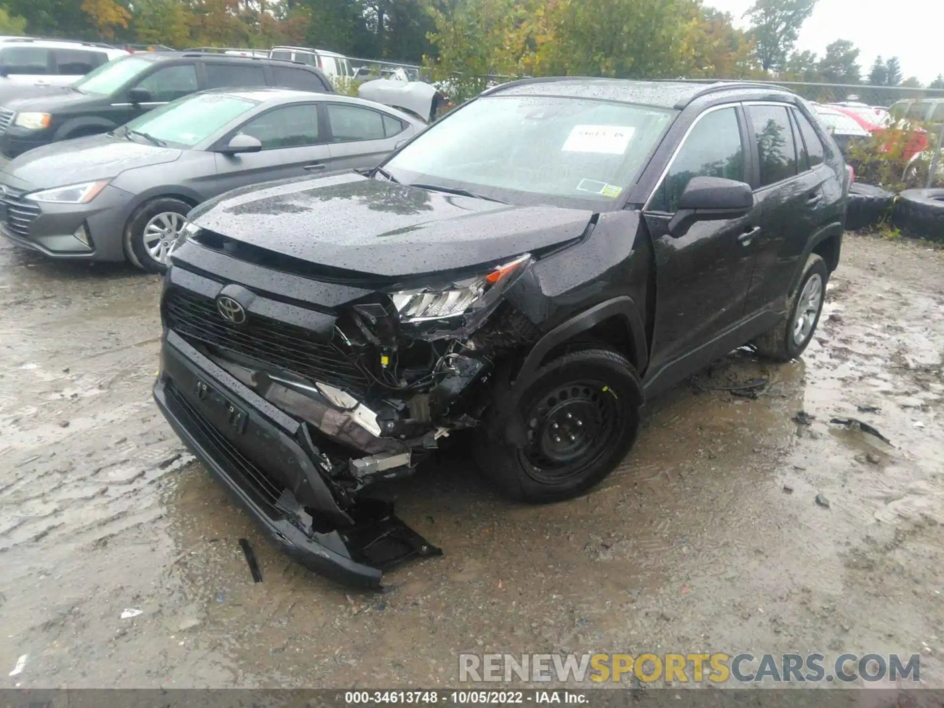 2 Photograph of a damaged car 2T3F1RFVXMC201678 TOYOTA RAV4 2021