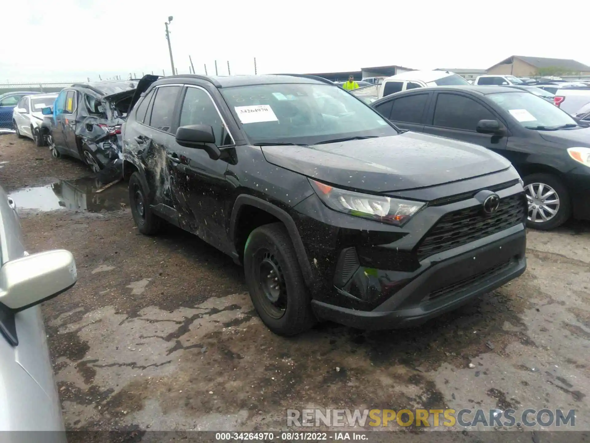 1 Фотография поврежденного автомобиля 2T3F1RFVXMC203656 TOYOTA RAV4 2021