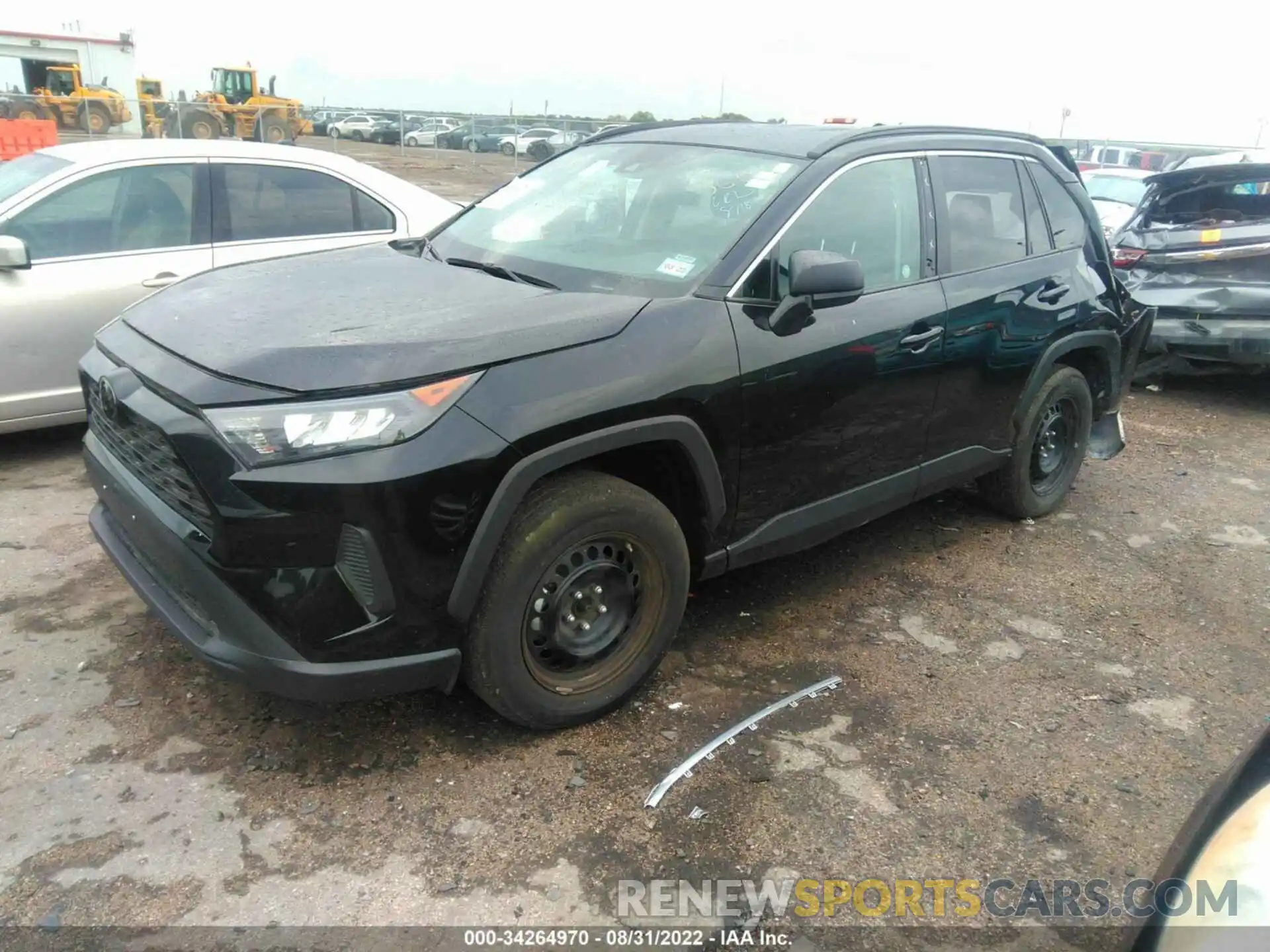 2 Фотография поврежденного автомобиля 2T3F1RFVXMC203656 TOYOTA RAV4 2021