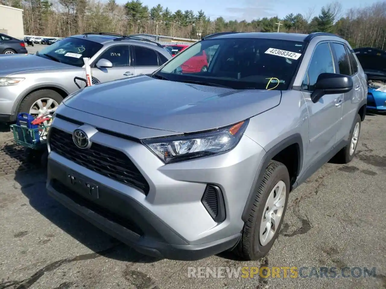 2 Photograph of a damaged car 2T3F1RFVXMC207769 TOYOTA RAV4 2021