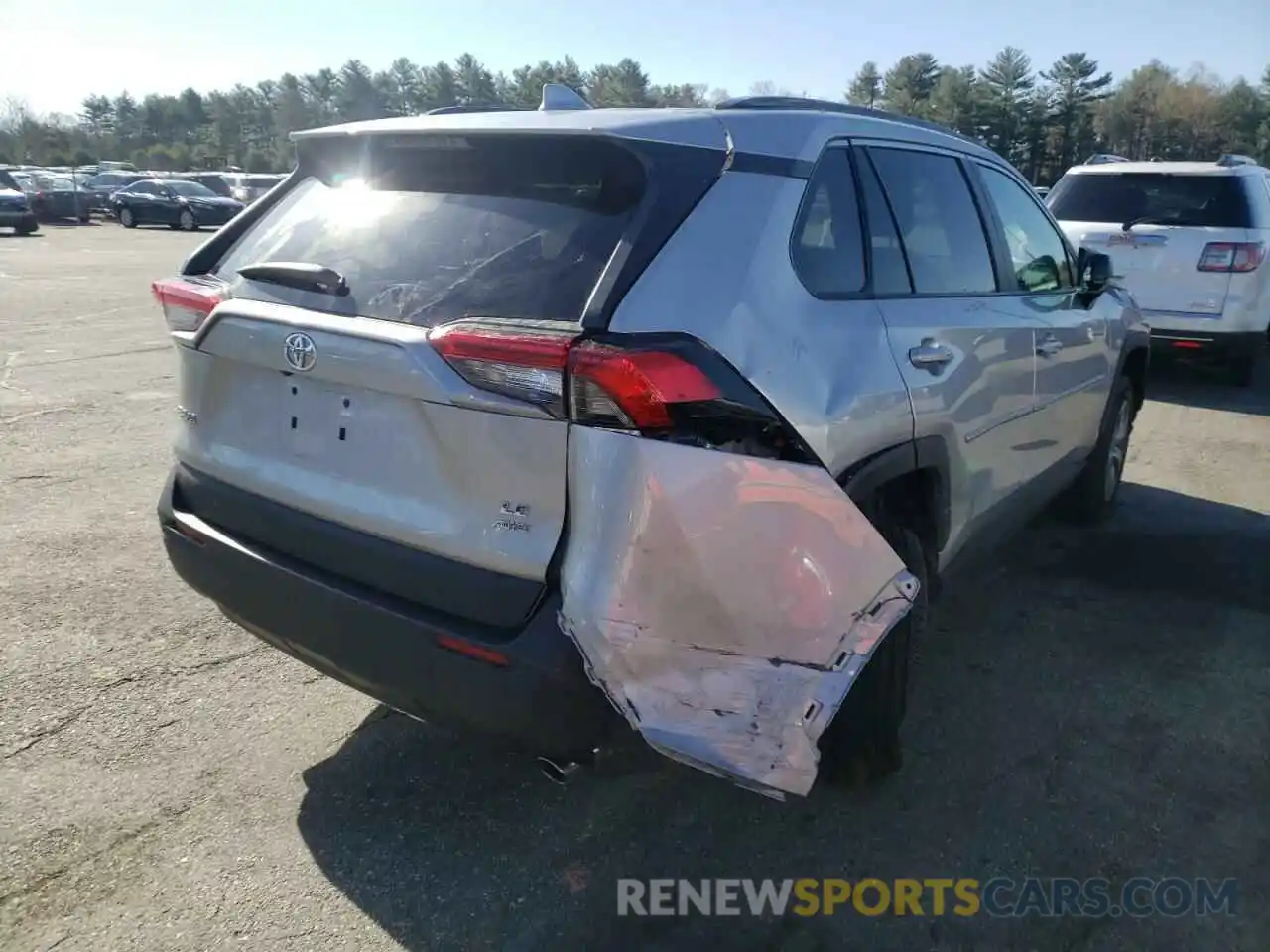 4 Photograph of a damaged car 2T3F1RFVXMC207769 TOYOTA RAV4 2021