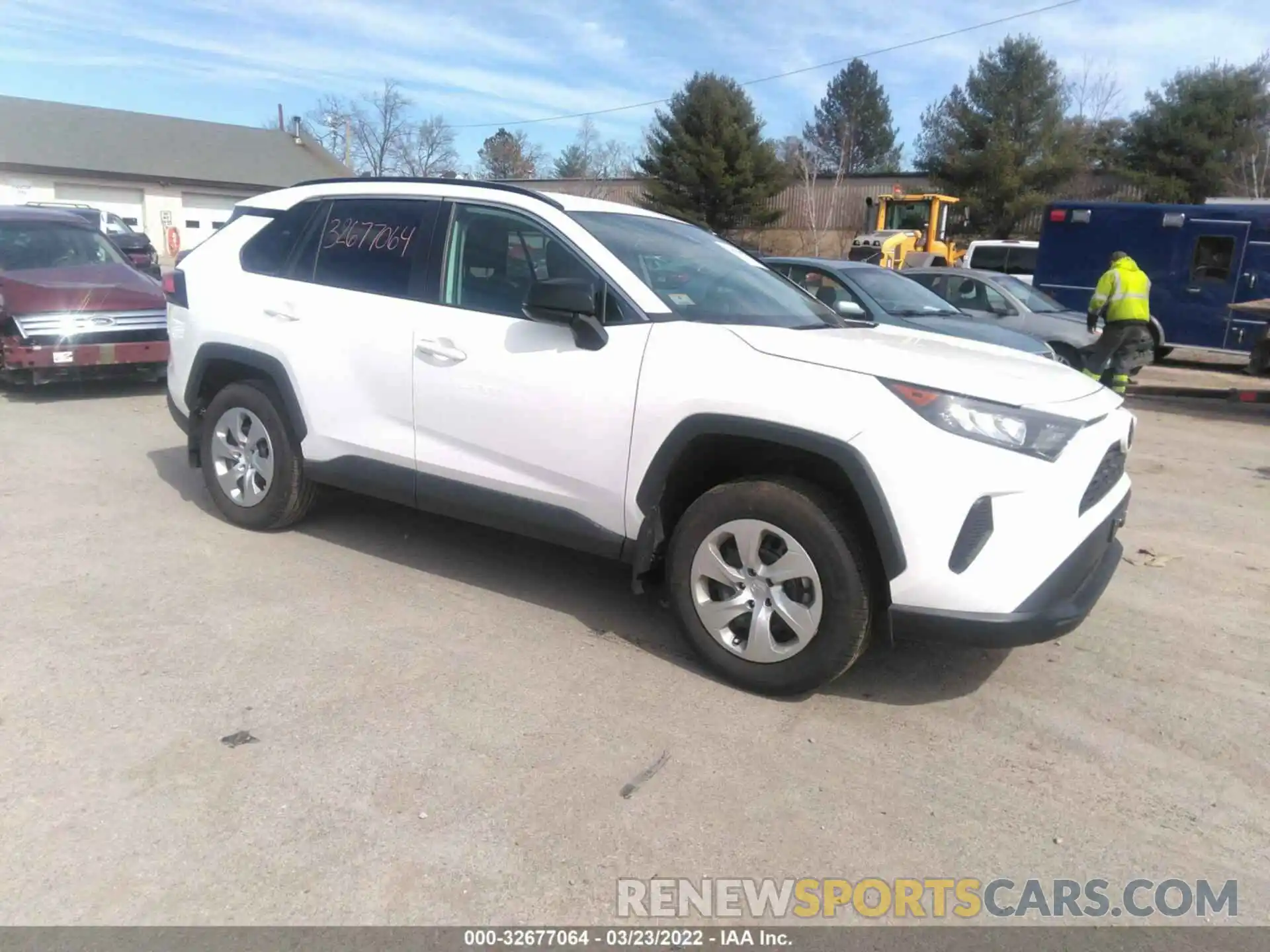 1 Photograph of a damaged car 2T3F1RFVXMC215550 TOYOTA RAV4 2021