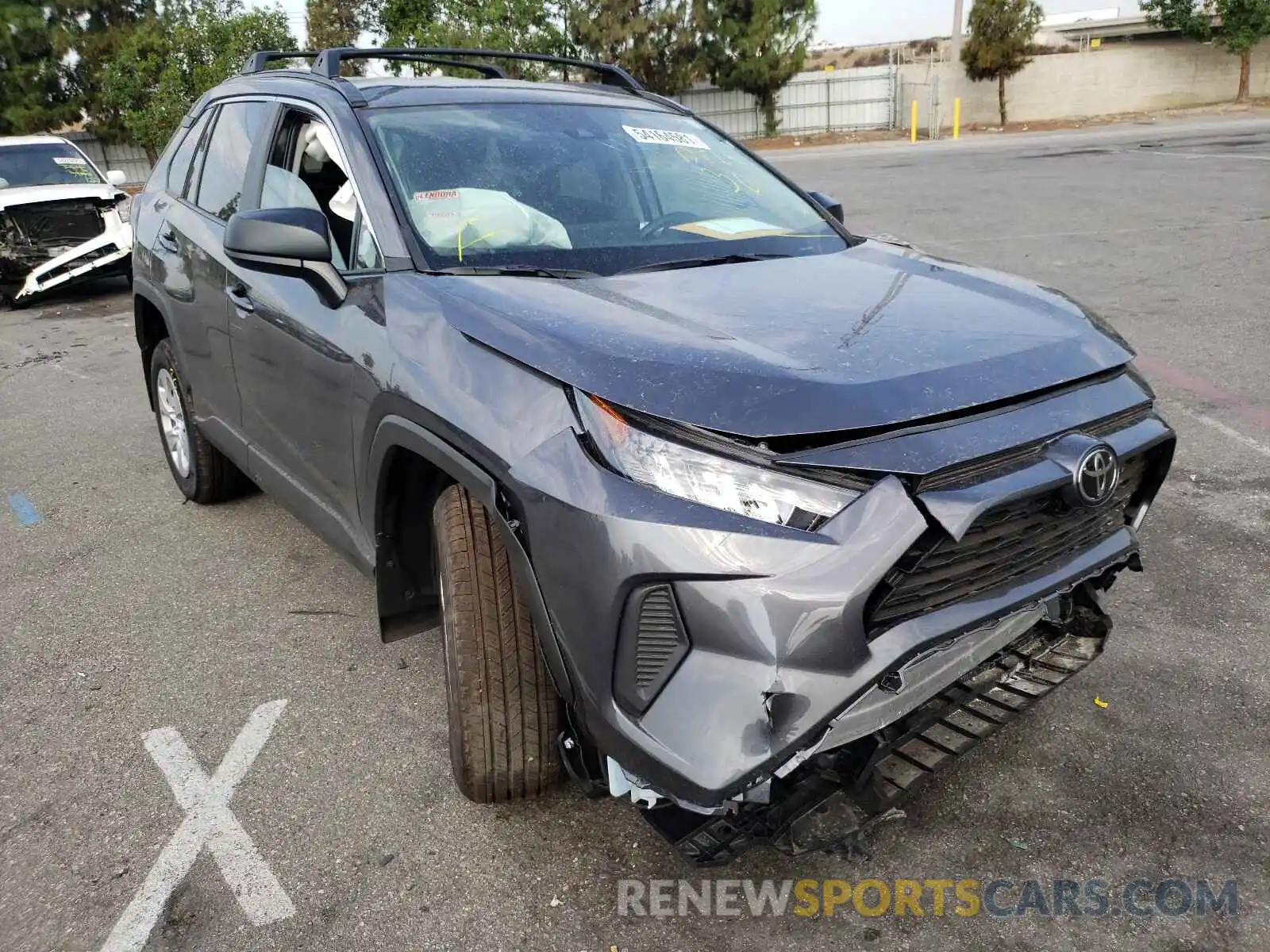 1 Photograph of a damaged car 2T3F1RFVXMC219422 TOYOTA RAV4 2021