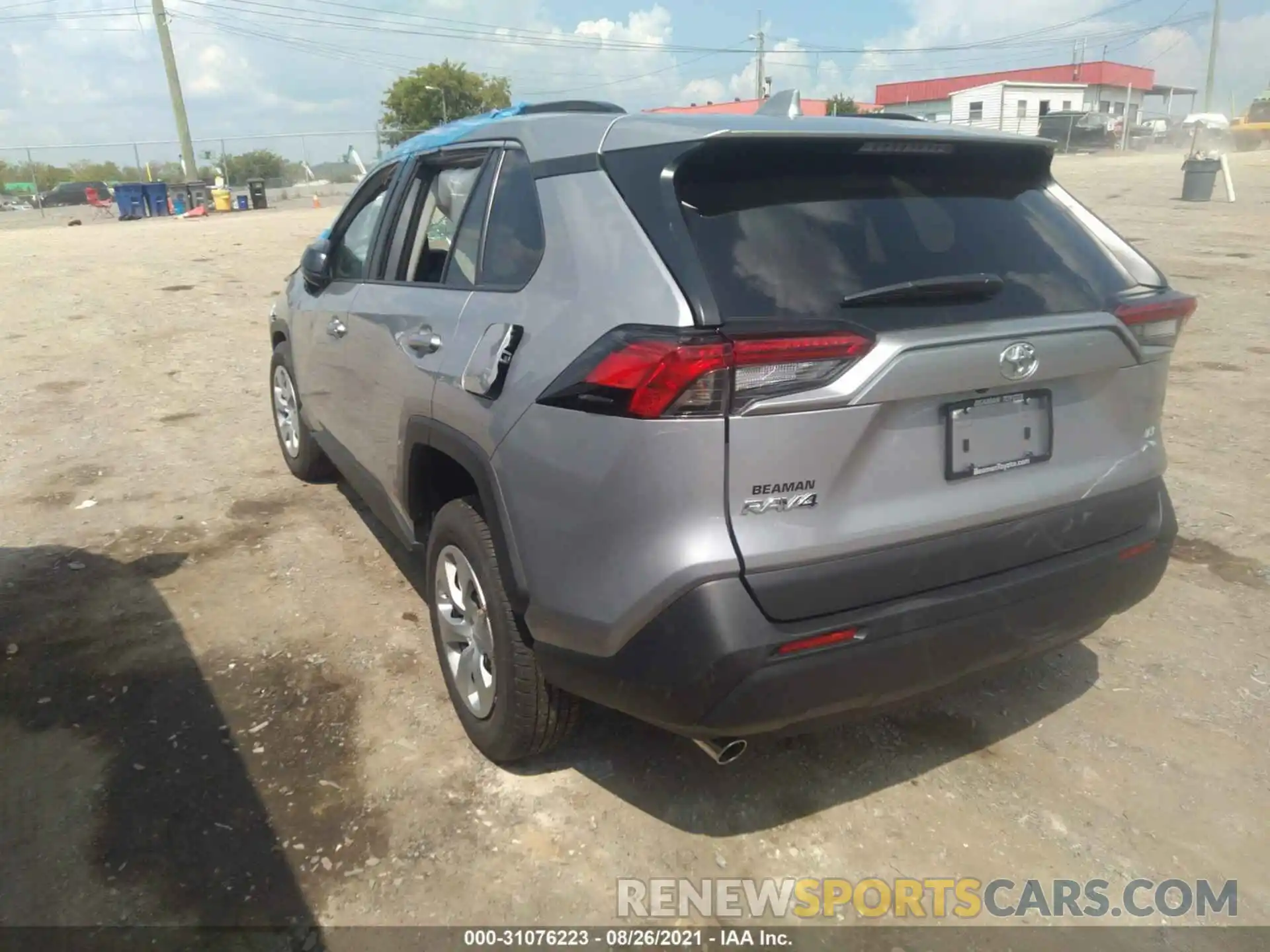 3 Photograph of a damaged car 2T3F1RFVXMC224247 TOYOTA RAV4 2021