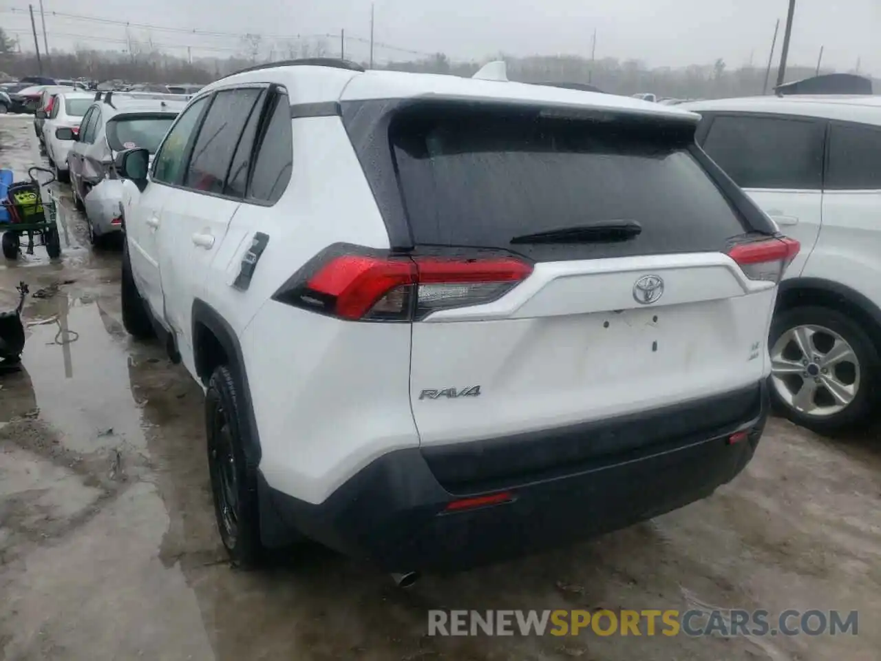 3 Photograph of a damaged car 2T3F1RFVXMC243414 TOYOTA RAV4 2021