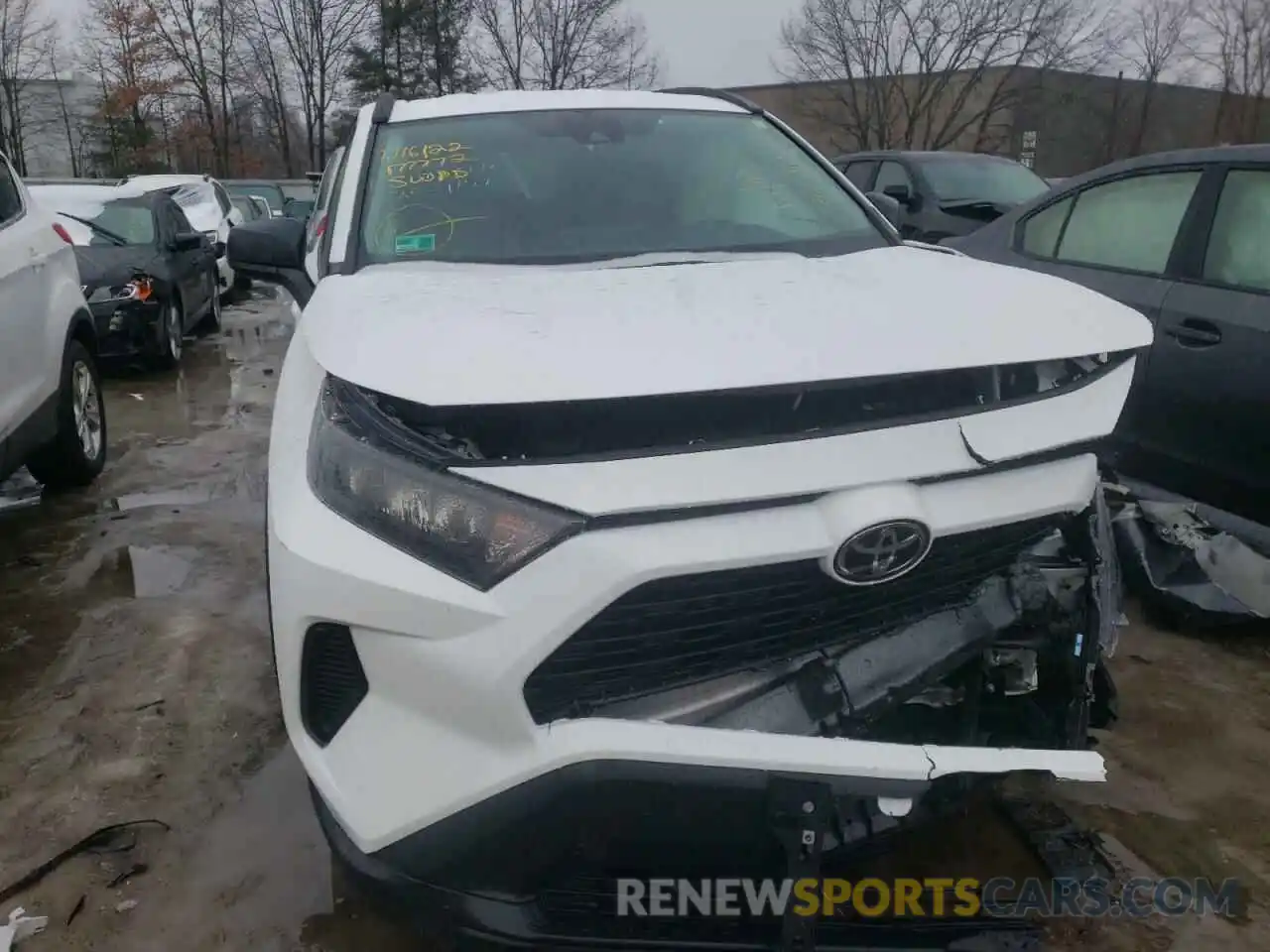 7 Photograph of a damaged car 2T3F1RFVXMC243414 TOYOTA RAV4 2021