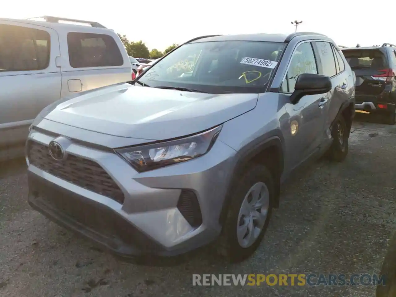 2 Photograph of a damaged car 2T3F1RFVXMC245924 TOYOTA RAV4 2021