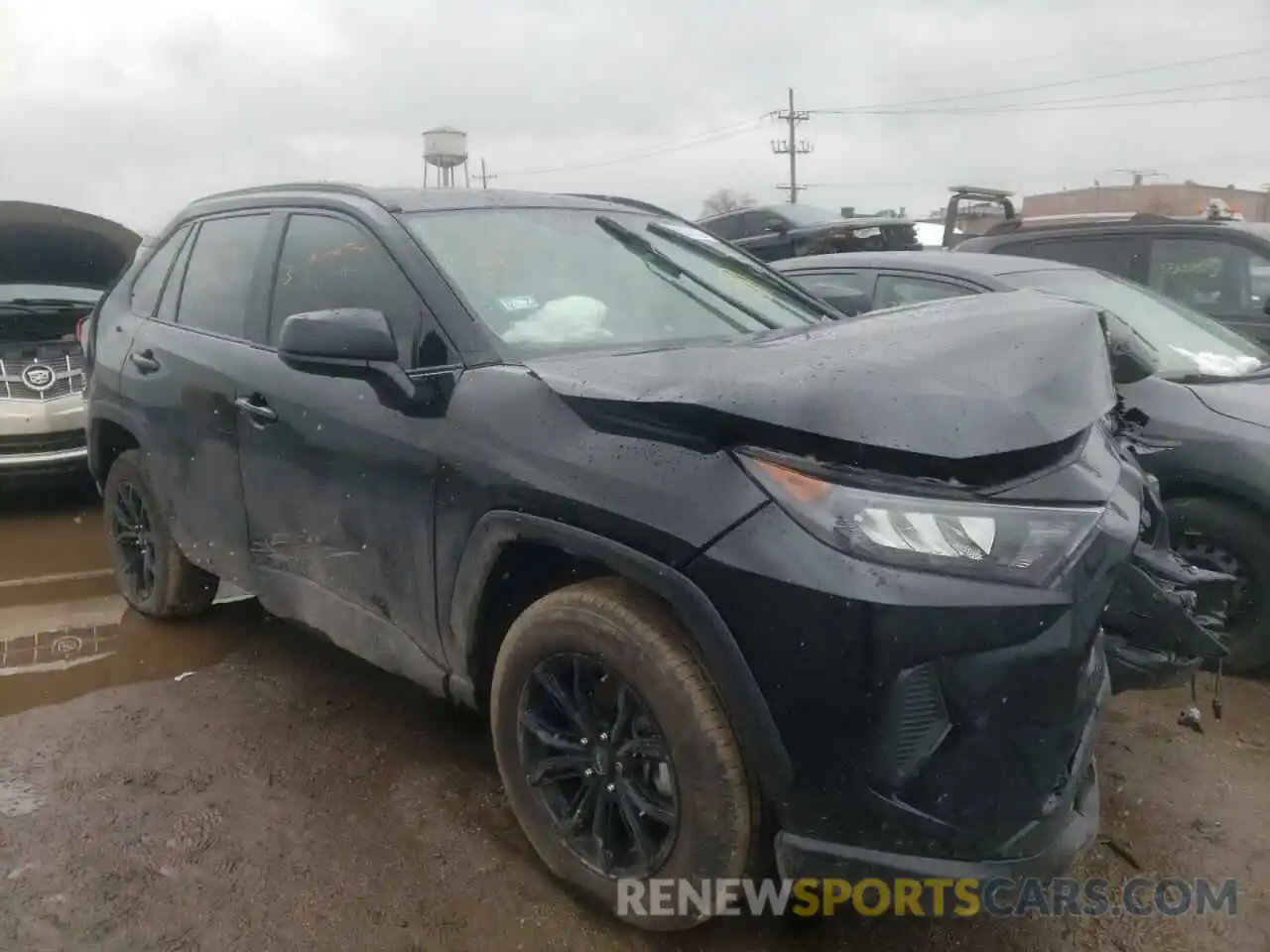 1 Photograph of a damaged car 2T3F1RFVXMC255143 TOYOTA RAV4 2021